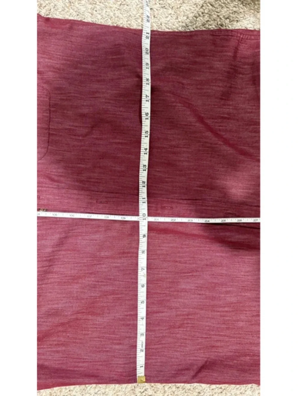 Banana Republic L Untucked Slim Shirt Lot 2 Burgundy Pink